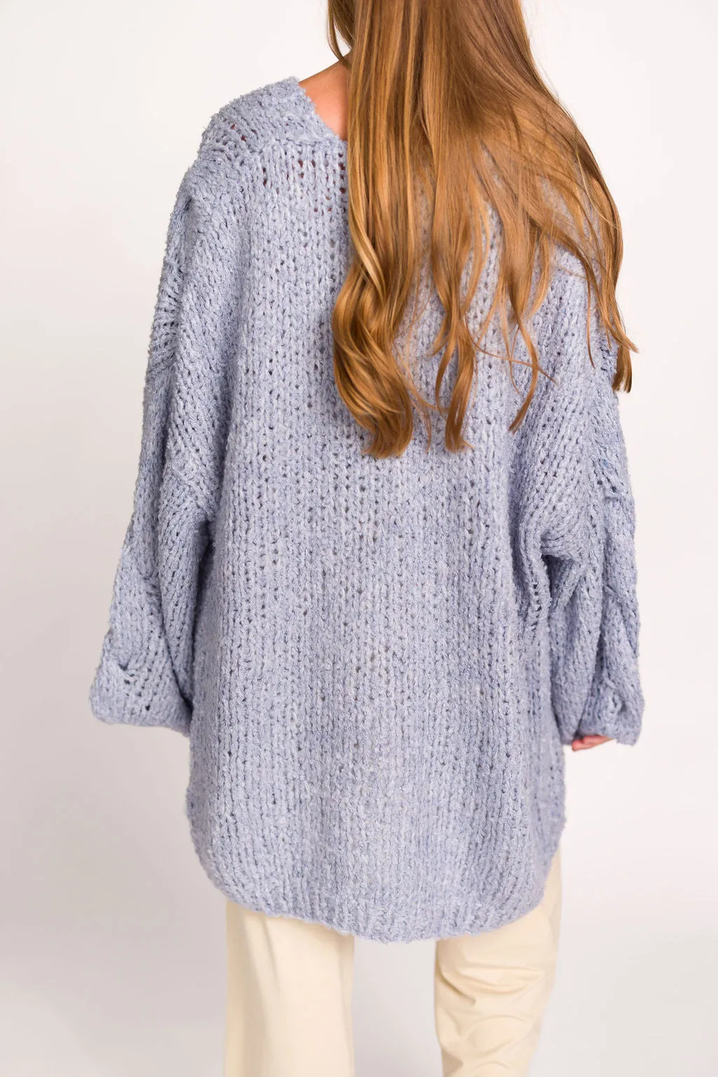 Aspen Knit Cardigan in Thunder