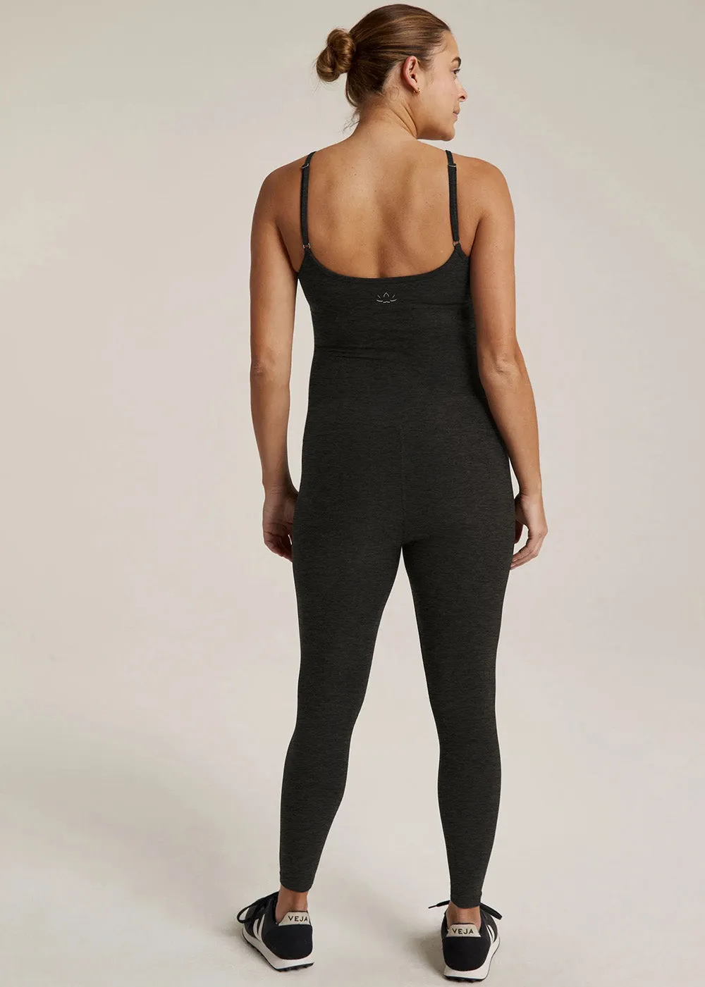 Beyond Yoga Uplevel Maternity Jumpsuit - Darkest Night