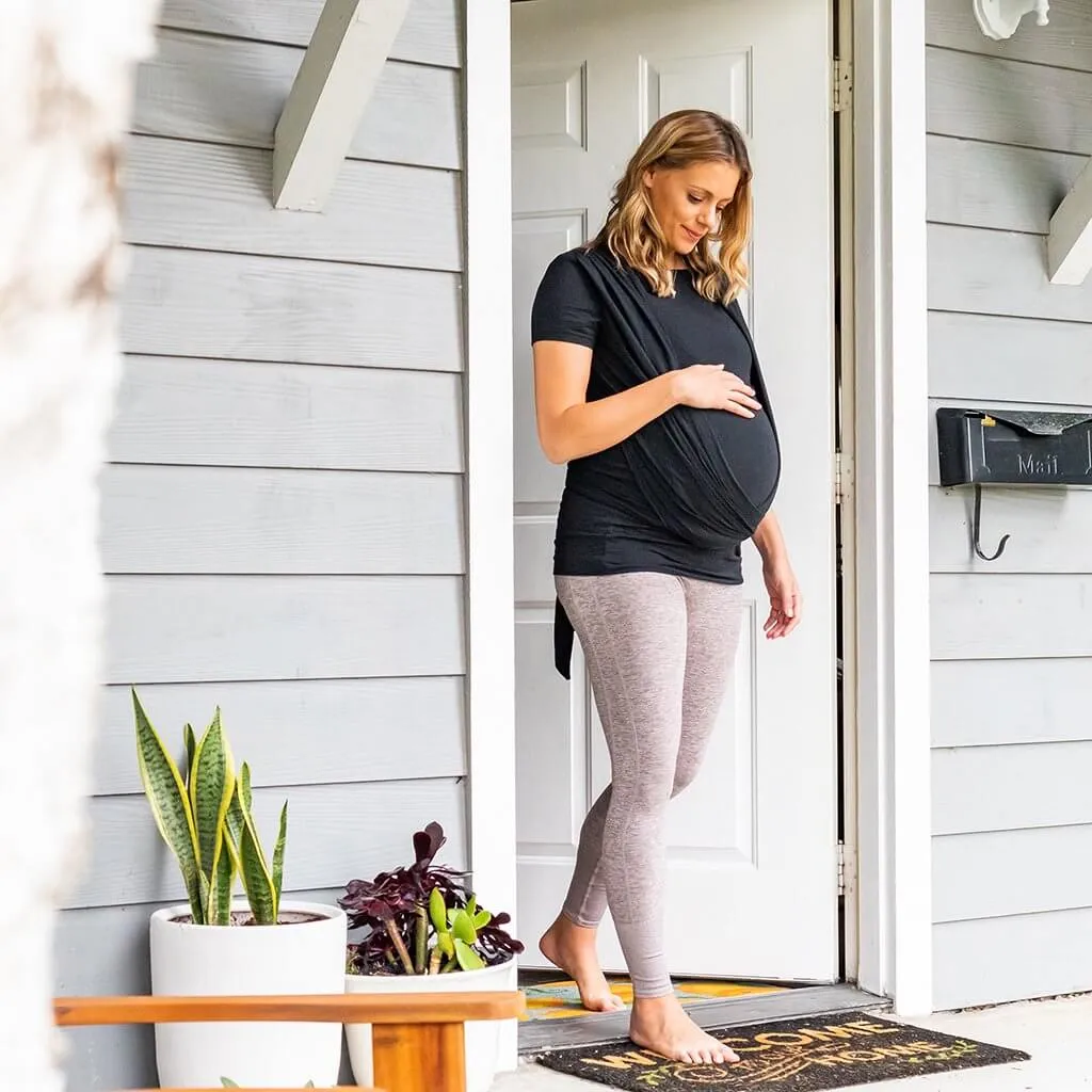 Bump & Beyond T-shirt Wrap - Black