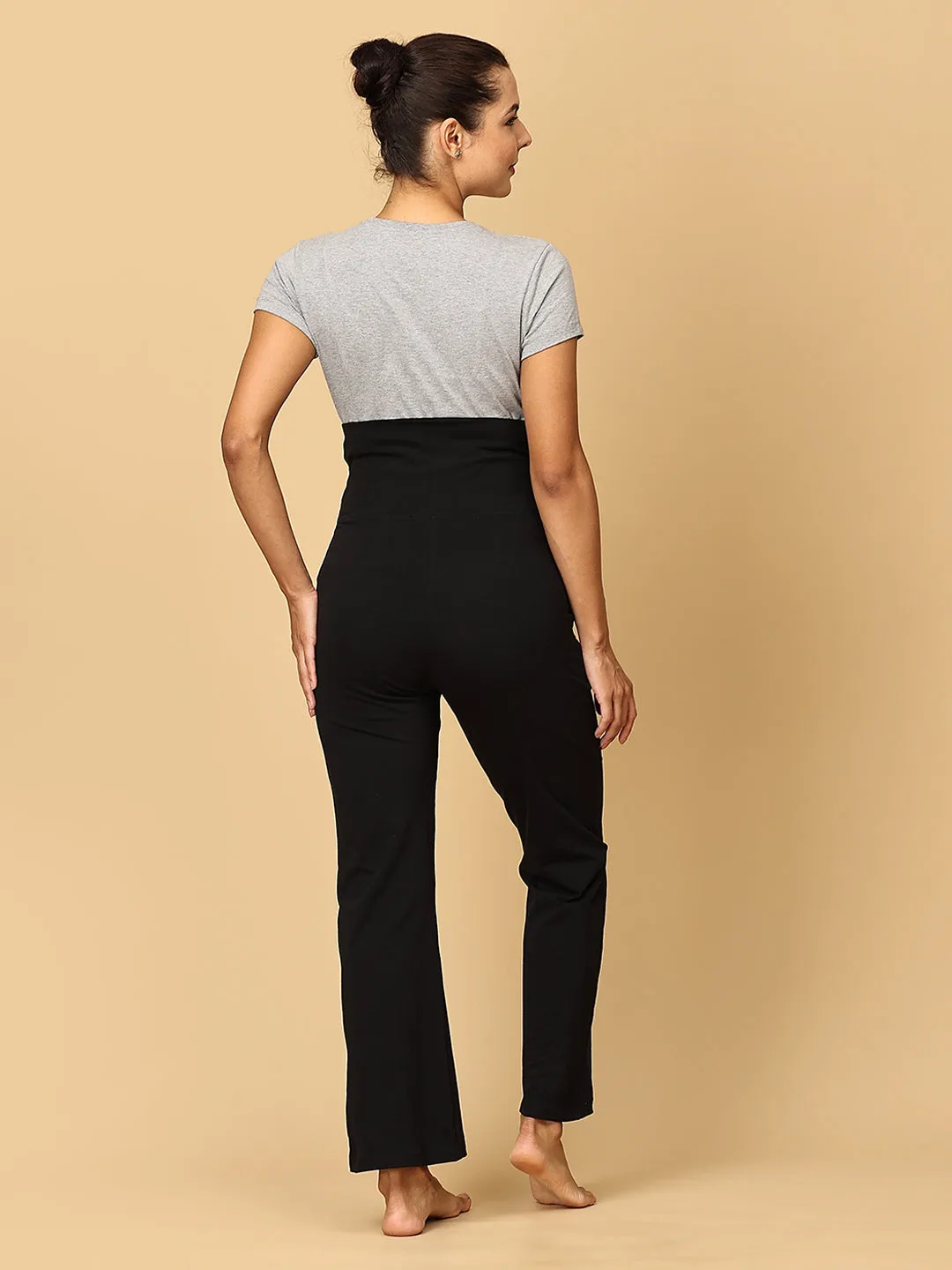 Comfy Maternity Regular Pants - Black