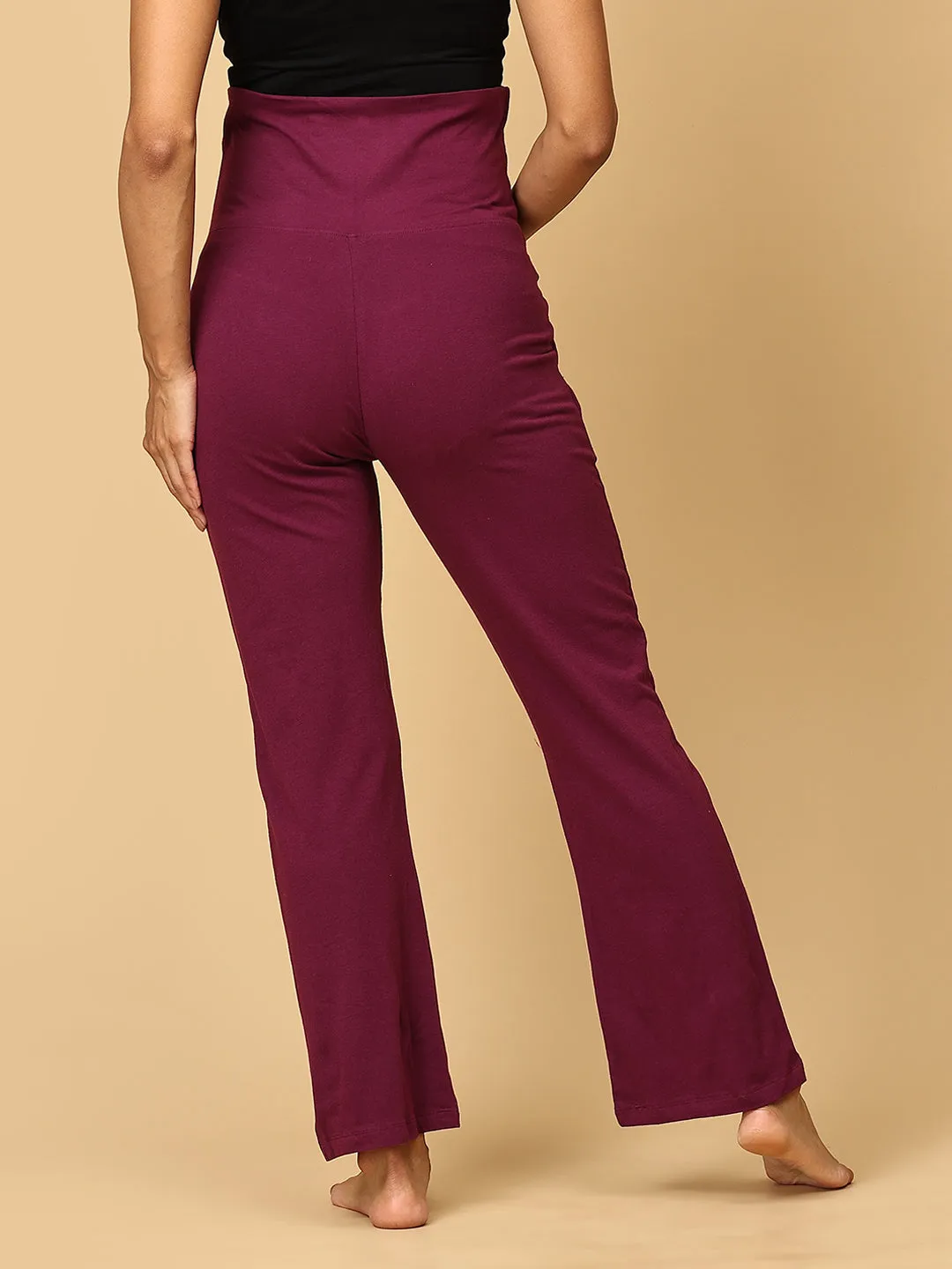 Comfy Maternity Track Pants Combo of 3