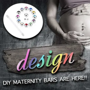 DIY Pregnancy Belly Rings