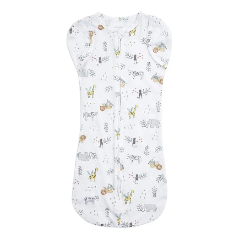 Essentials Savannah Spots Newborn Snug Swaddle 0-3 months 2pk