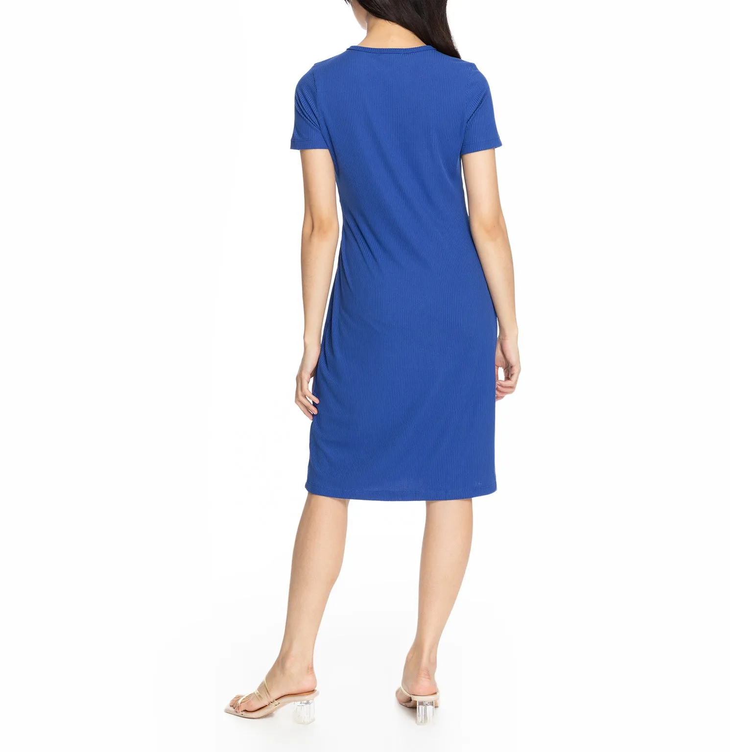 Francesca Nursing Dress  Egyptian Blue