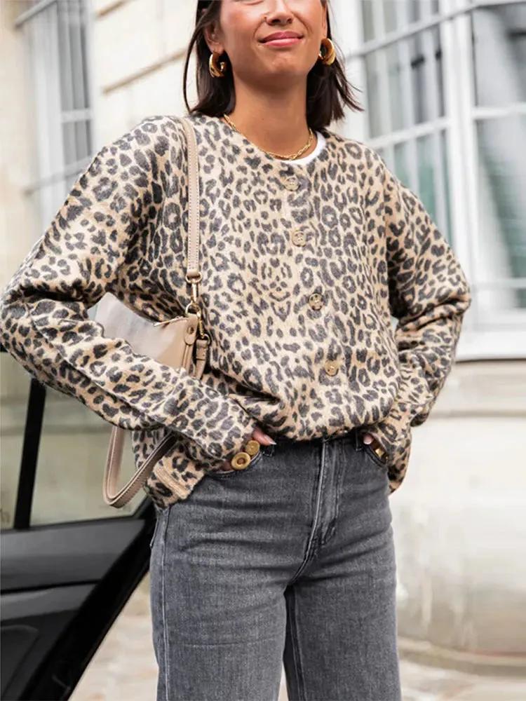 Ghima - Leopard print cardigan