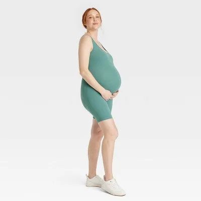 Isabel Maternity by Ingrid & Isabel Sleeveless Stretchy Maternity Jumpsuit