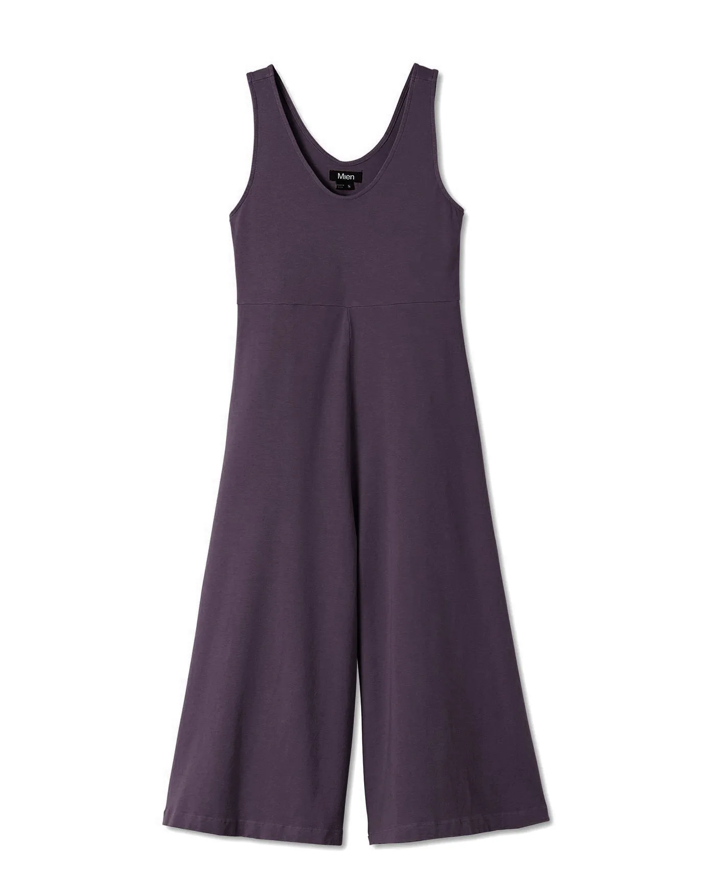 Lakeside Wide Leg Jumpsuit - Dark Plum