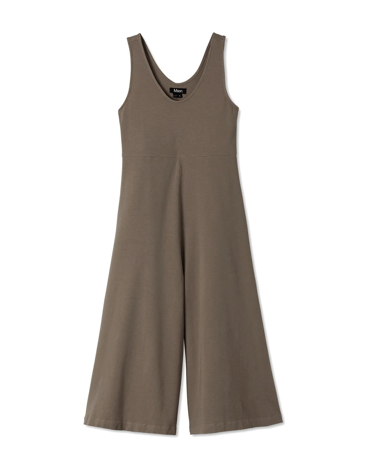 Lakeside Wide Leg Jumpsuit - Dark Umber