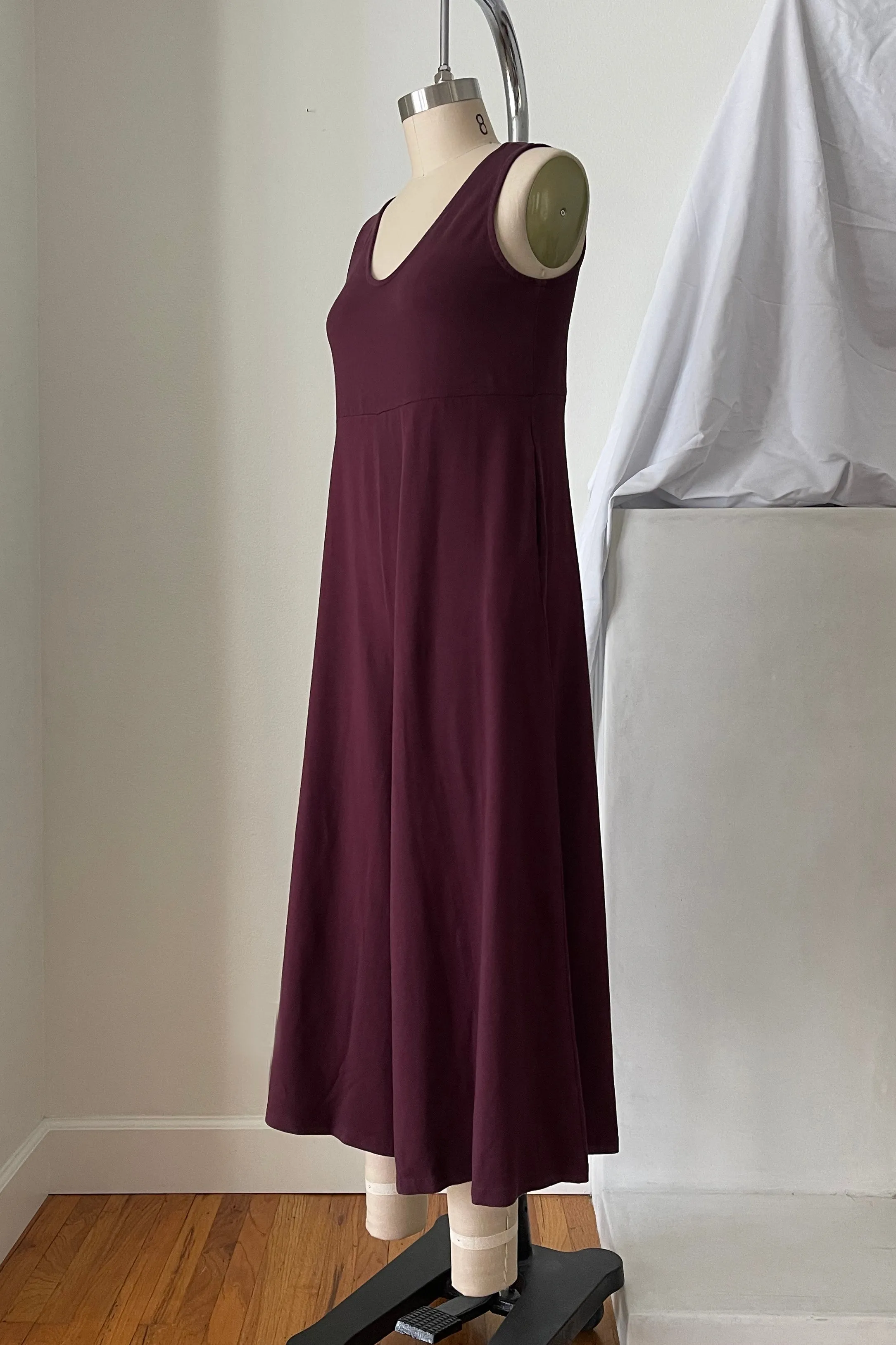 Lakeside Wide Leg Jumpsuit - Maroon