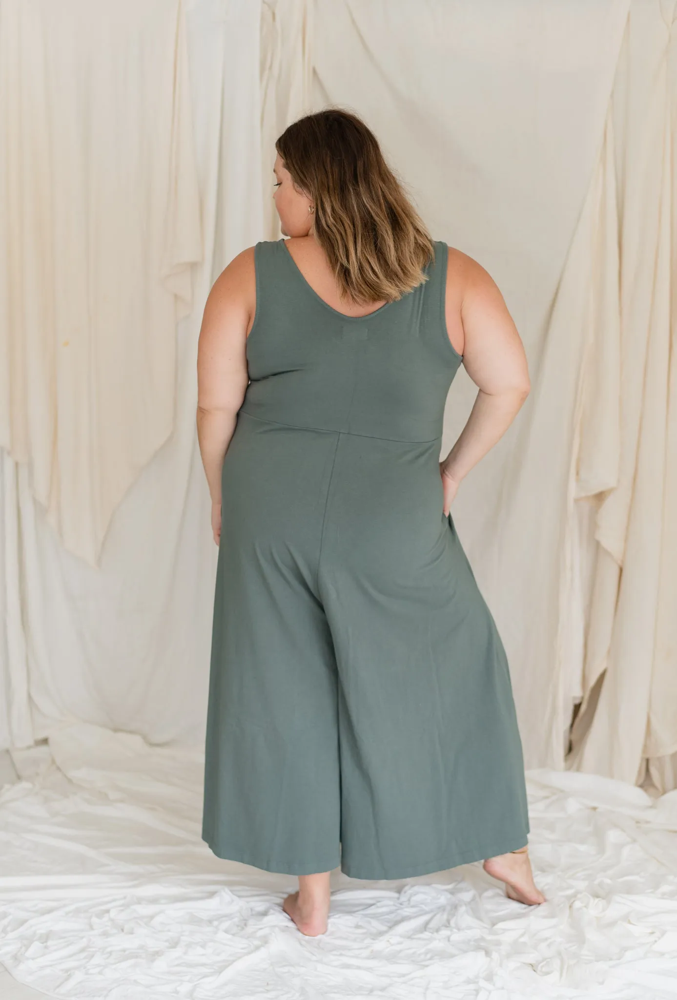 Lakeside Wide Leg Jumpsuit - Meadow