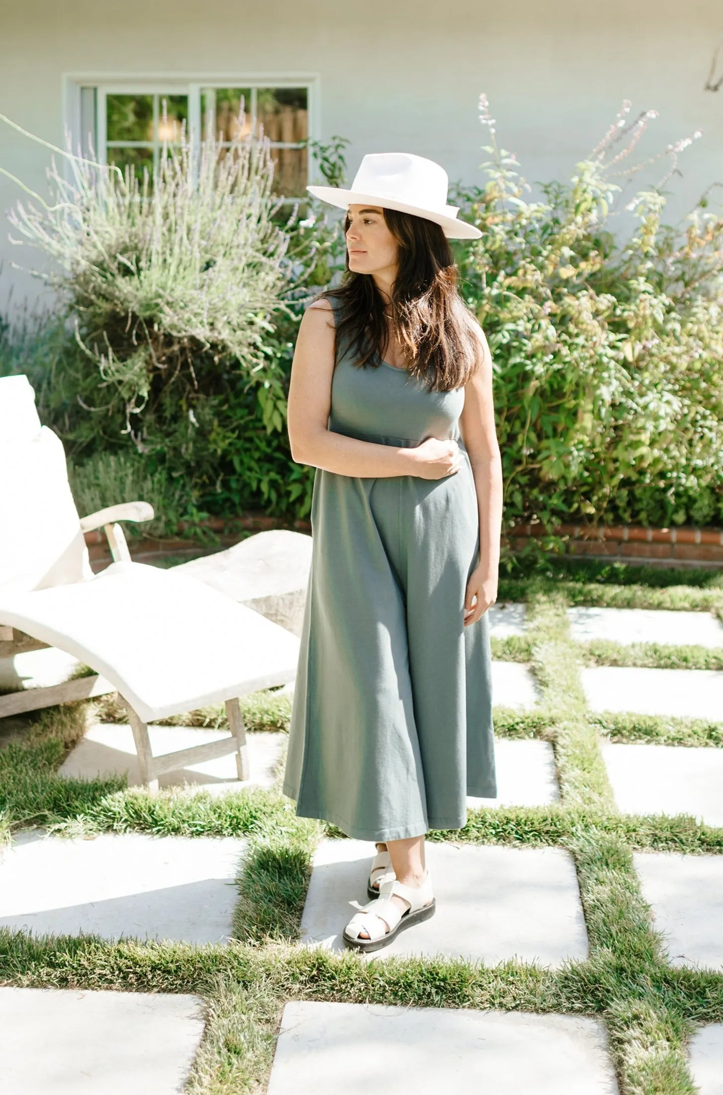 Lakeside Wide Leg Jumpsuit - Meadow