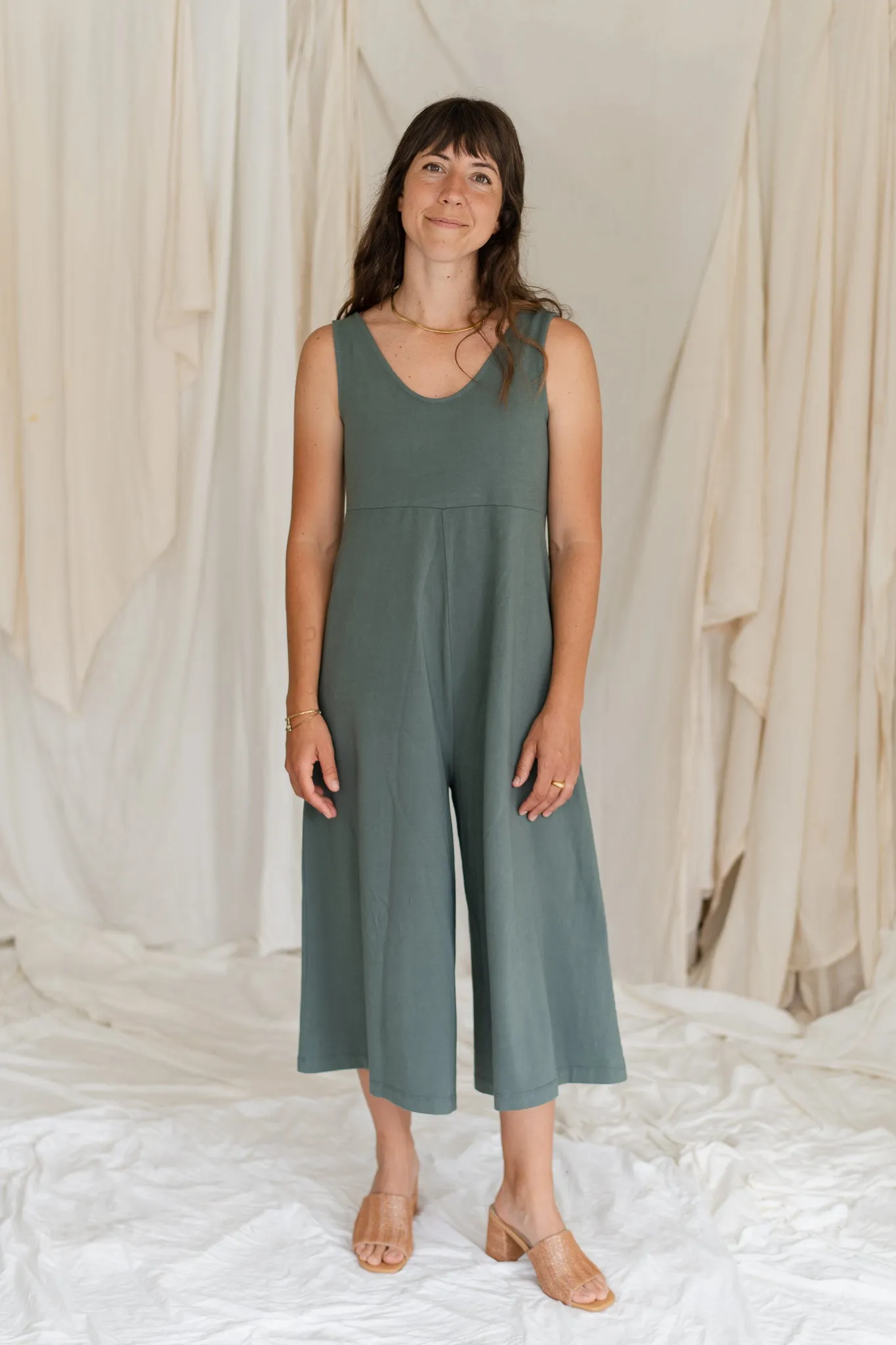 Lakeside Wide Leg Jumpsuit - Meadow