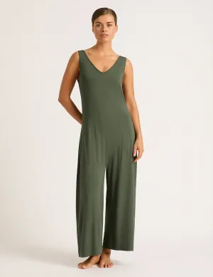 Long Jumpsuit - Moss