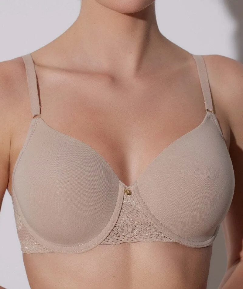 Natori Bliss Perfection Smooth Underwired T-Shirt Bra - Cafe