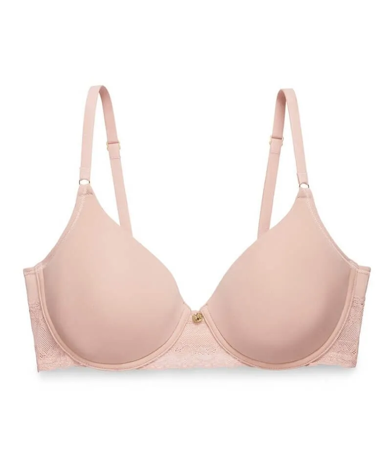 Natori Bliss Perfection Smooth Underwired T-Shirt Bra - Rose Beige