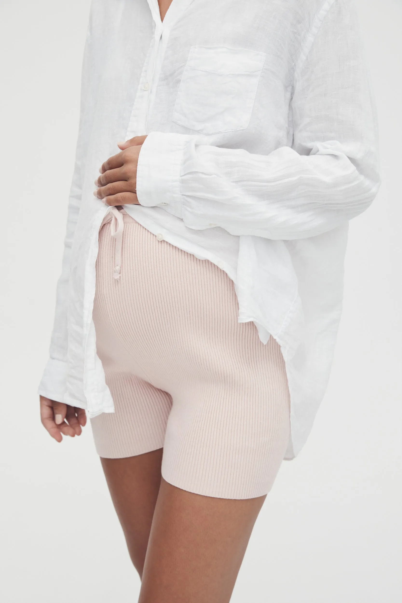 Nevaro Knit Shorts (Peony) - FINAL SALE