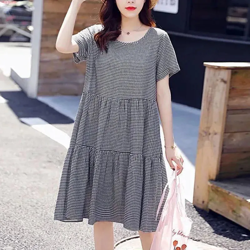 New Maternity Dress Loose Casual Dress Women Maternity Clothes Plus Size Pregnant Woman Maternity Dress