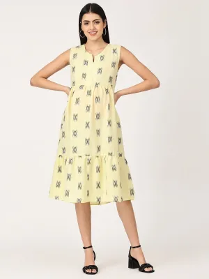 Pear Sorbet Maternity and Nursing Kurti Dress