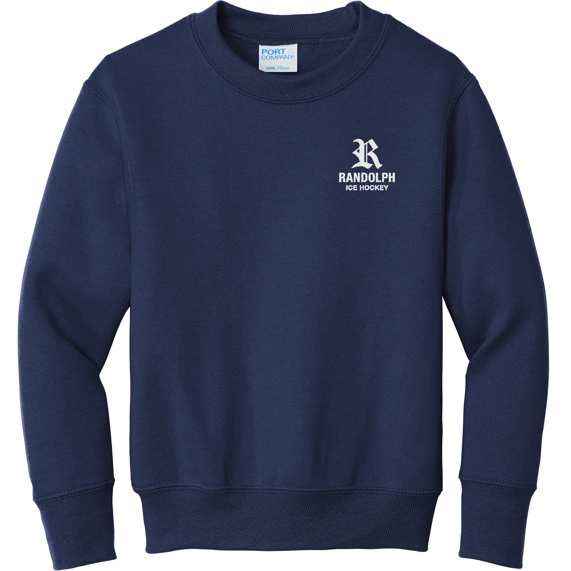 Randolph Hockey Youth Core Fleece Crewneck Sweatshirt