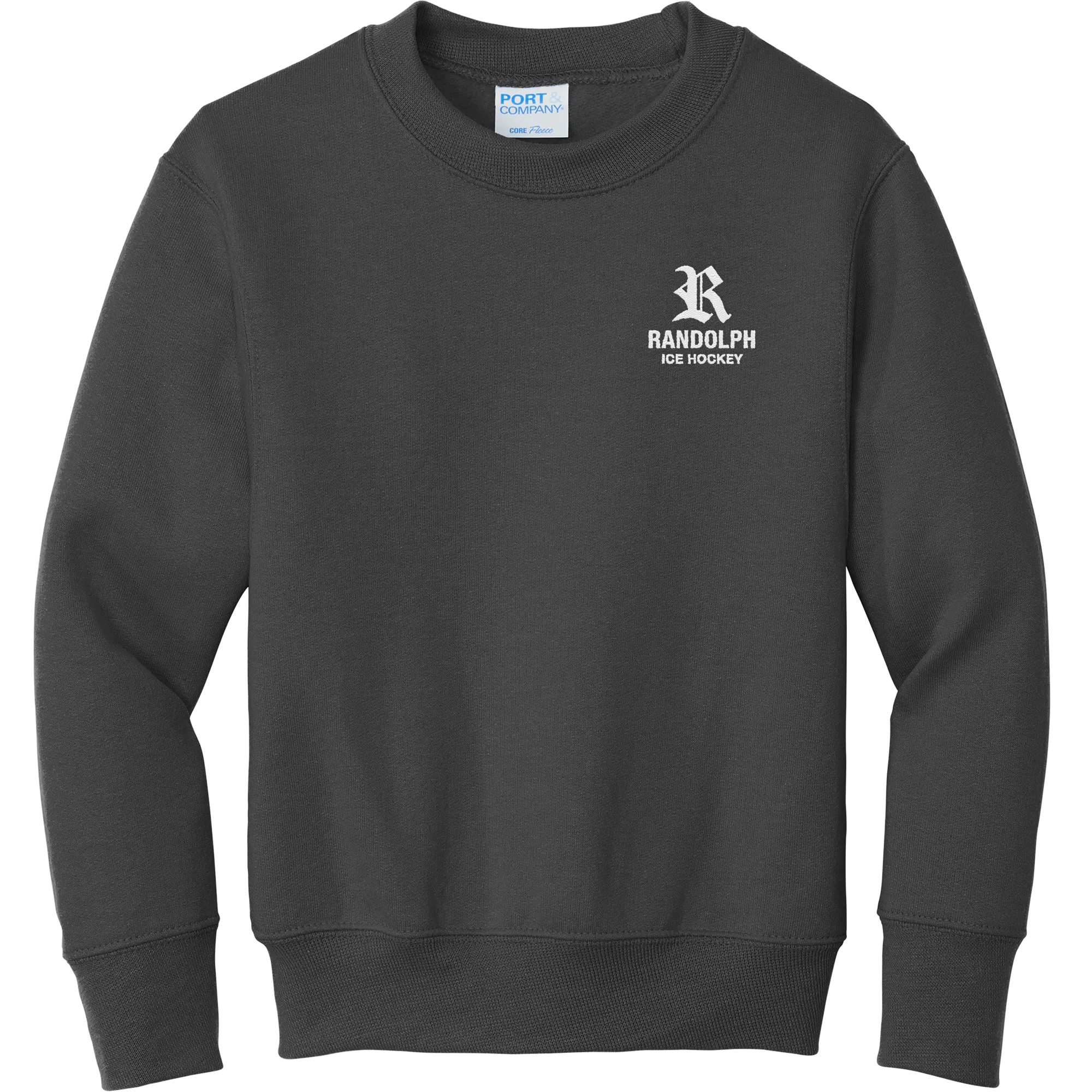 Randolph Hockey Youth Core Fleece Crewneck Sweatshirt