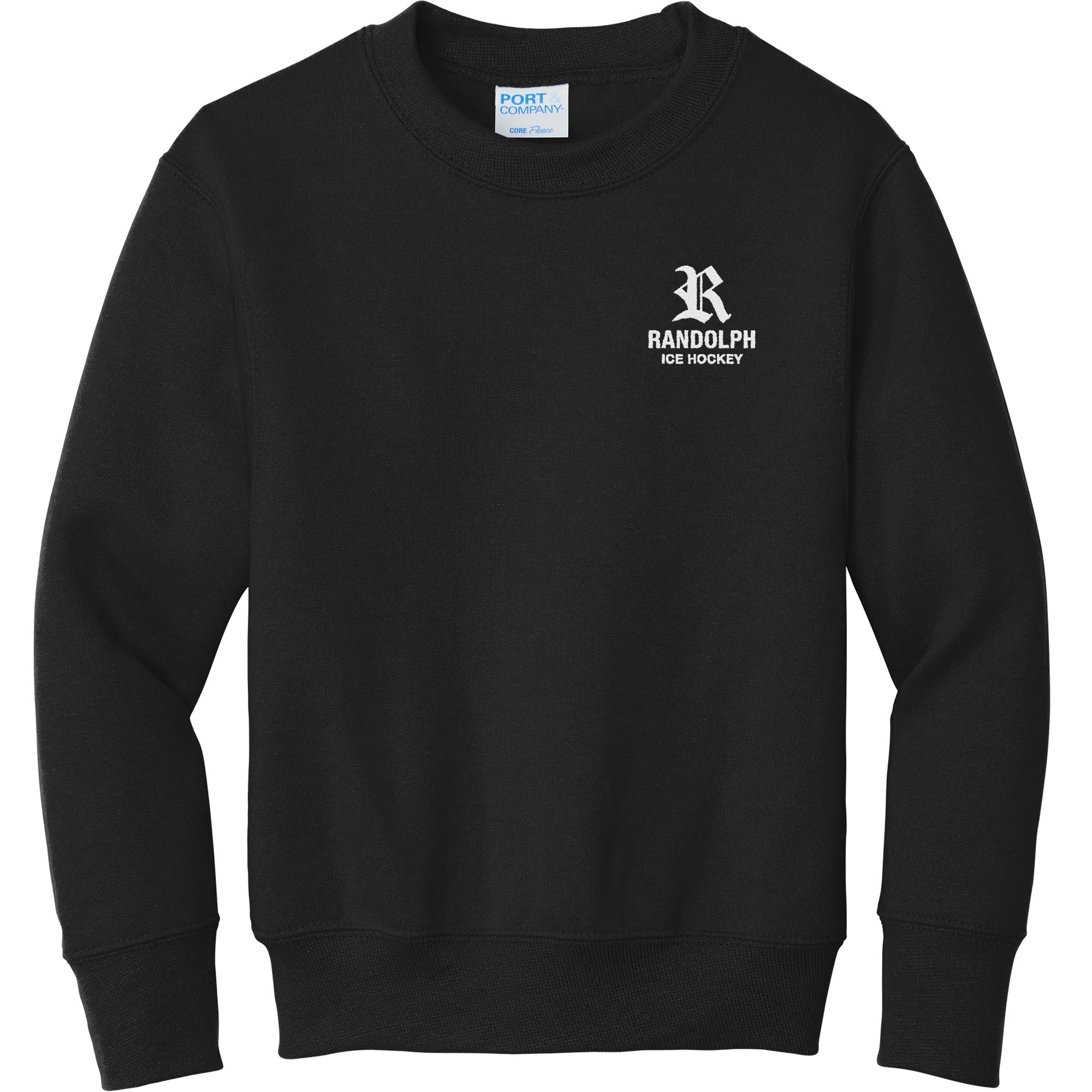 Randolph Hockey Youth Core Fleece Crewneck Sweatshirt