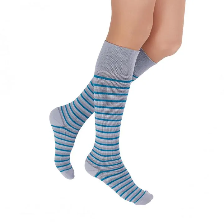 Rejuva® Stripe Knee High 15-20 mmHg