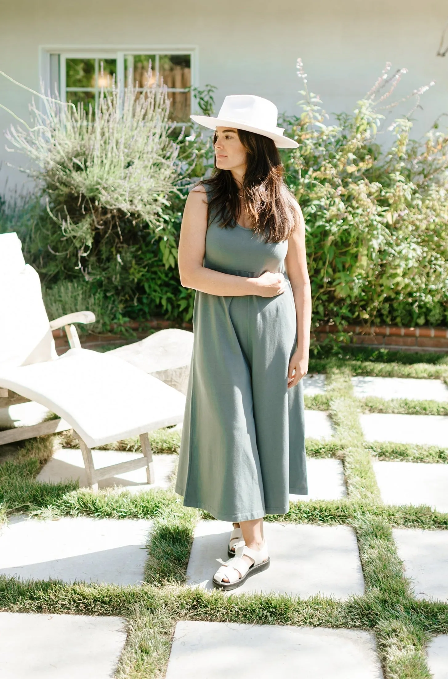 SAMPLE SALE | Lakeside Wide Leg Jumpsuit - Meadow