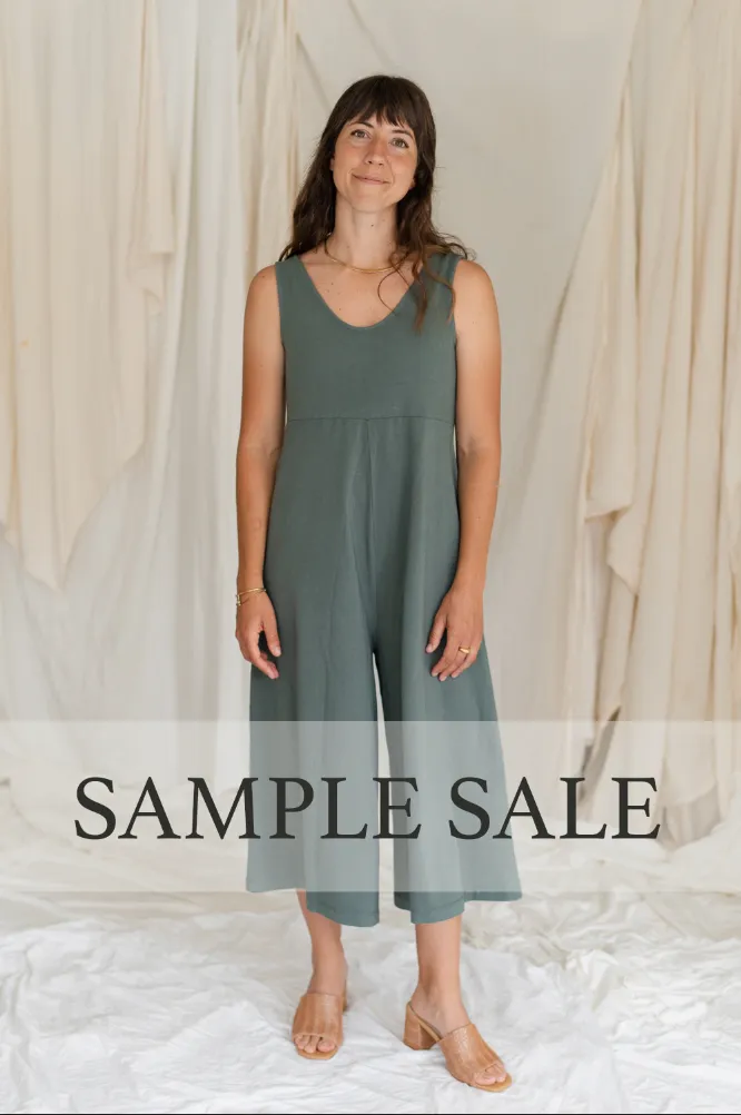 SAMPLE SALE | Lakeside Wide Leg Jumpsuit - Meadow