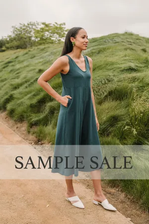 SAMPLE SALE | Lakeside Wide Leg Jumpsuit - Rich Teal