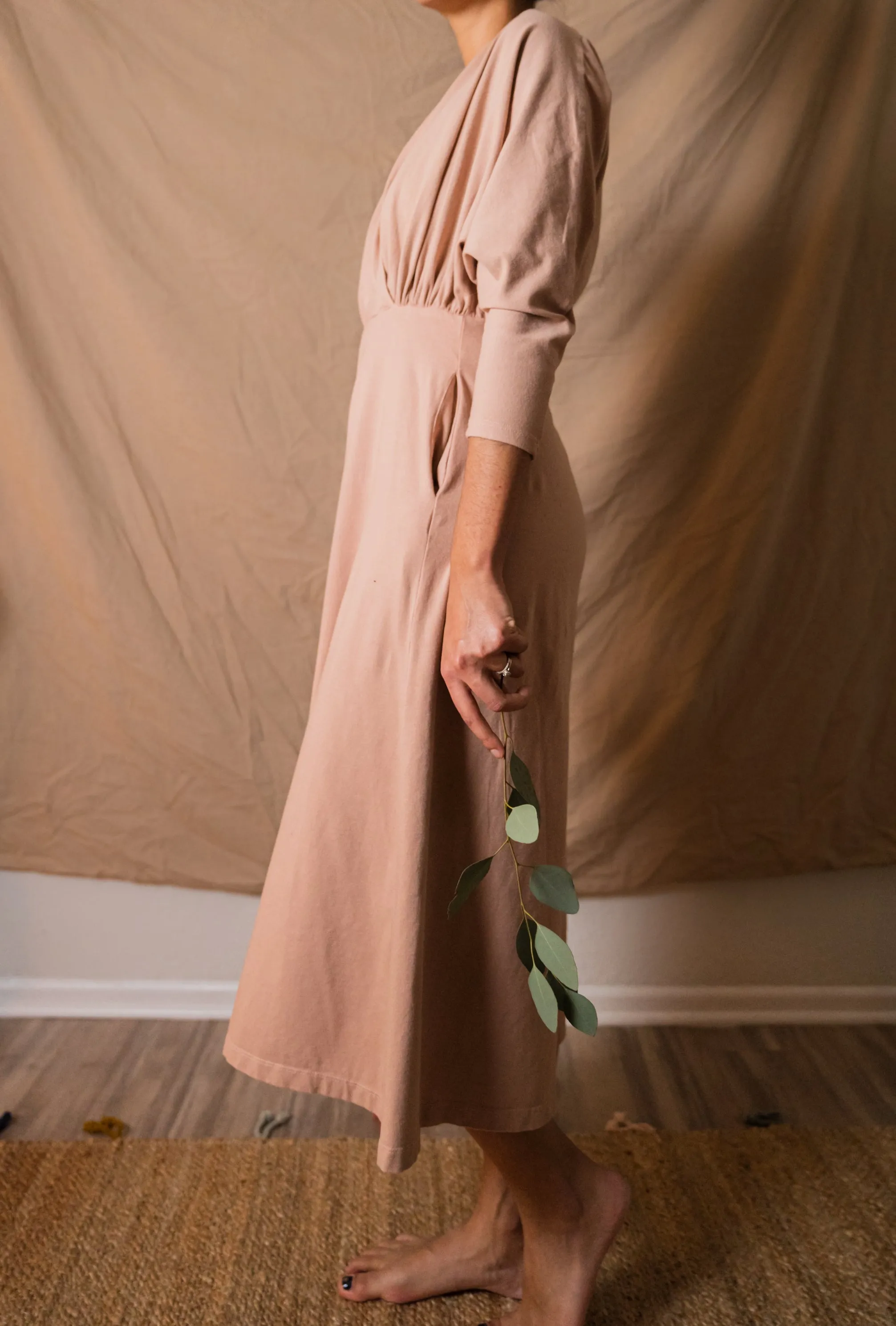 SAMPLE SALE | Sedona Dolman Sleeve Jumpsuit - Dusty Rose