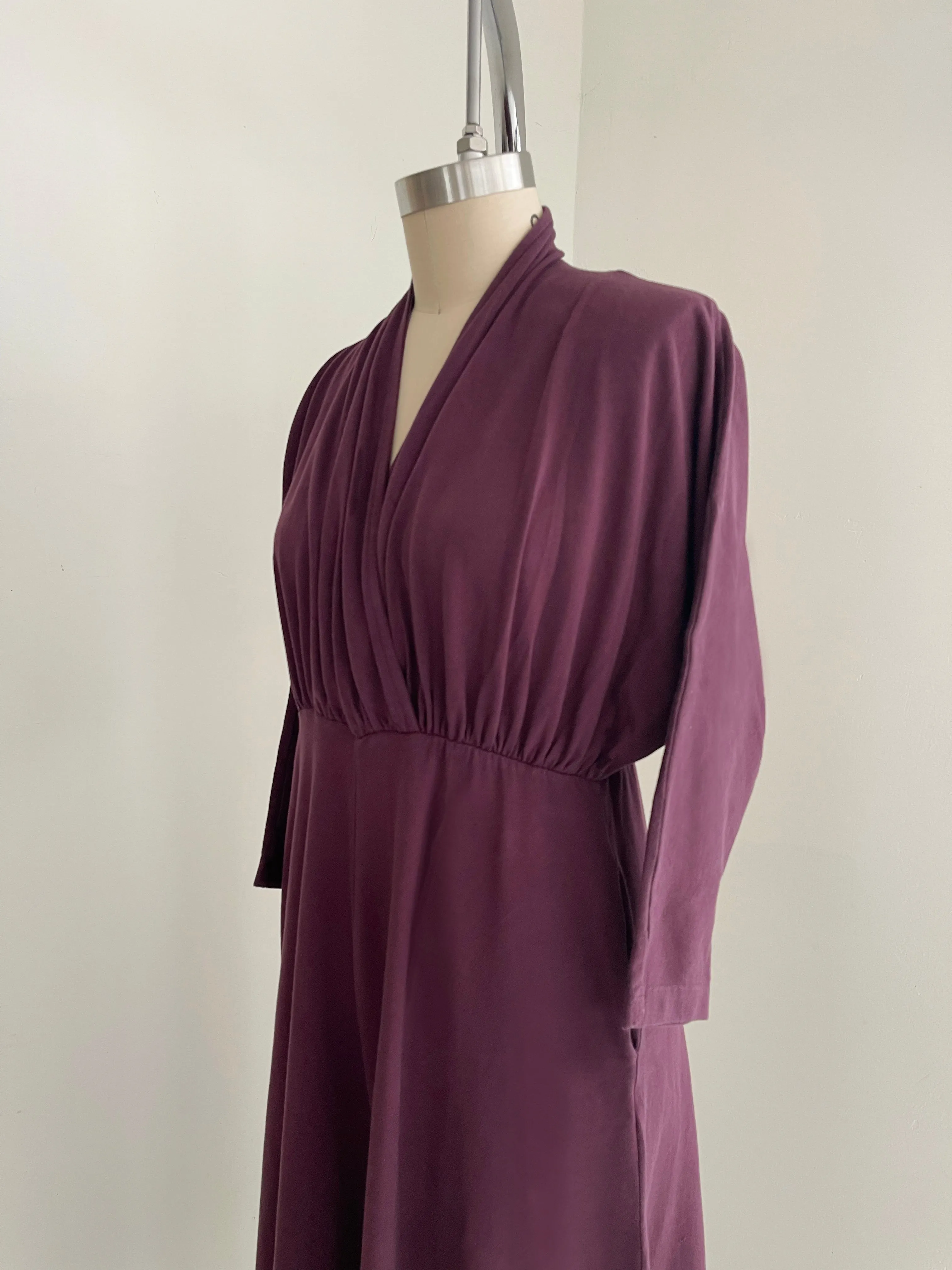 SAMPLE SALE | Sedona Dolman Sleeve Jumpsuit - Maroon