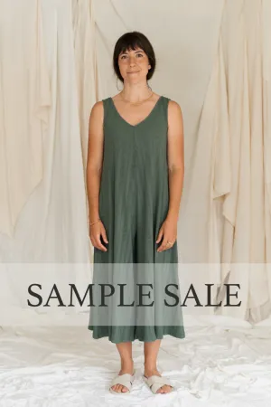 SAMPLE SALE | Willow Wide Rib Jumpsuit - Meadow