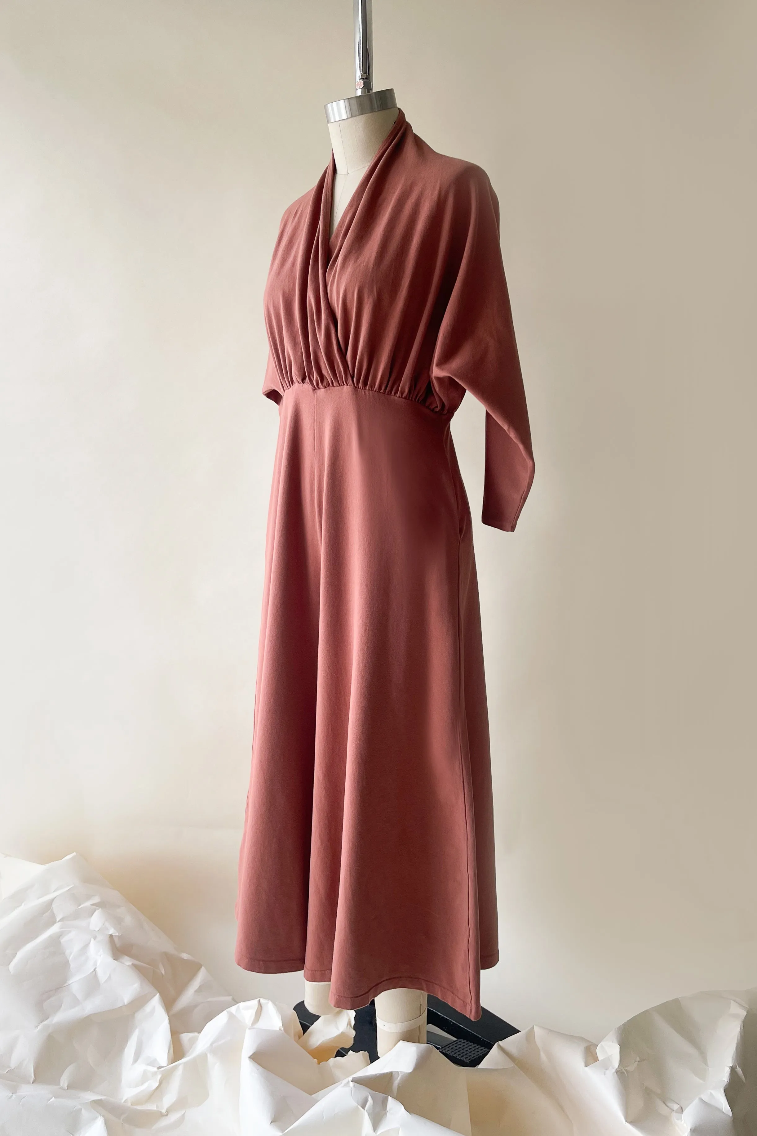 Sedona Dolman Sleeve Jumpsuit - Rosewood