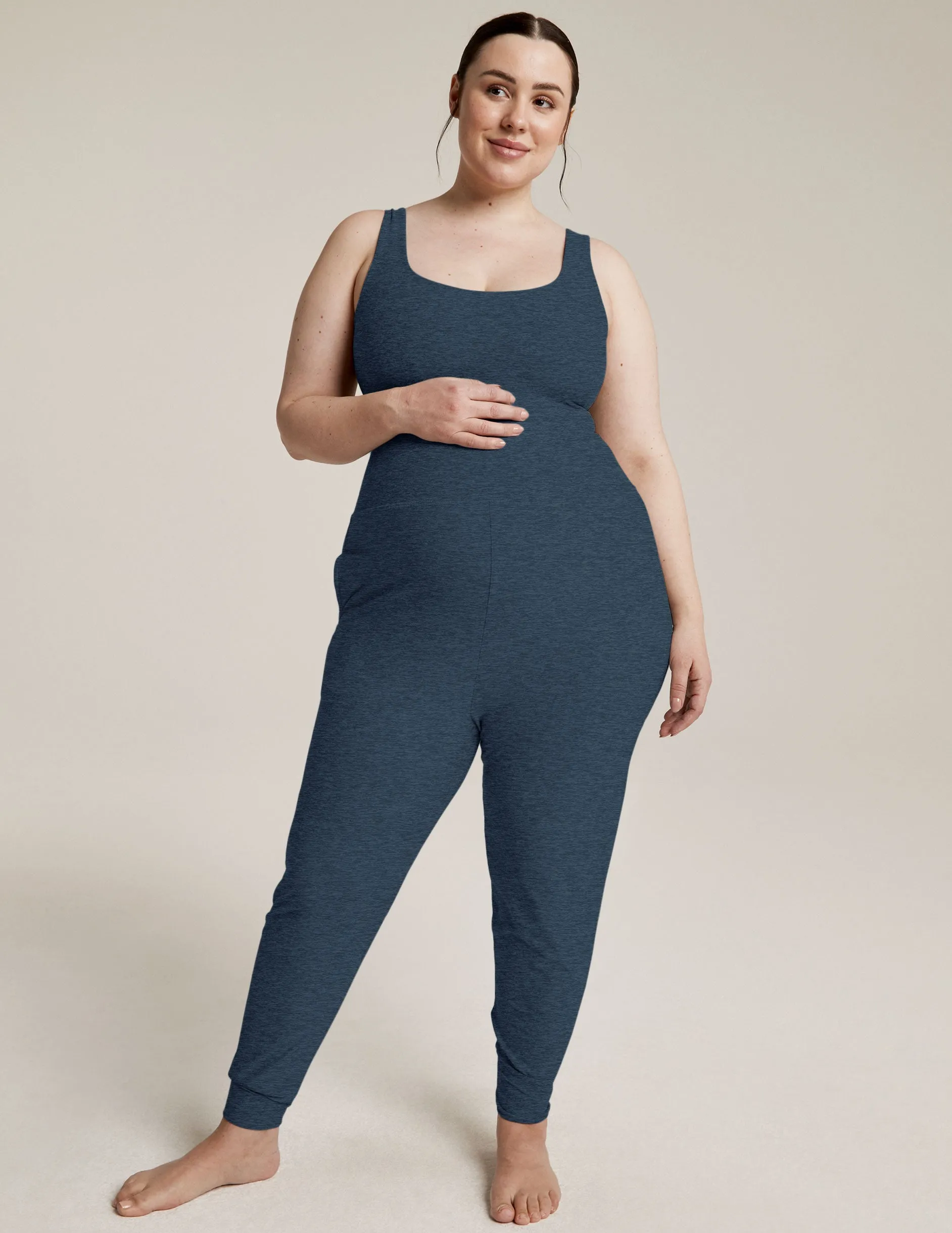 Spacedye Grow In Comfort Maternity Jumpsuit