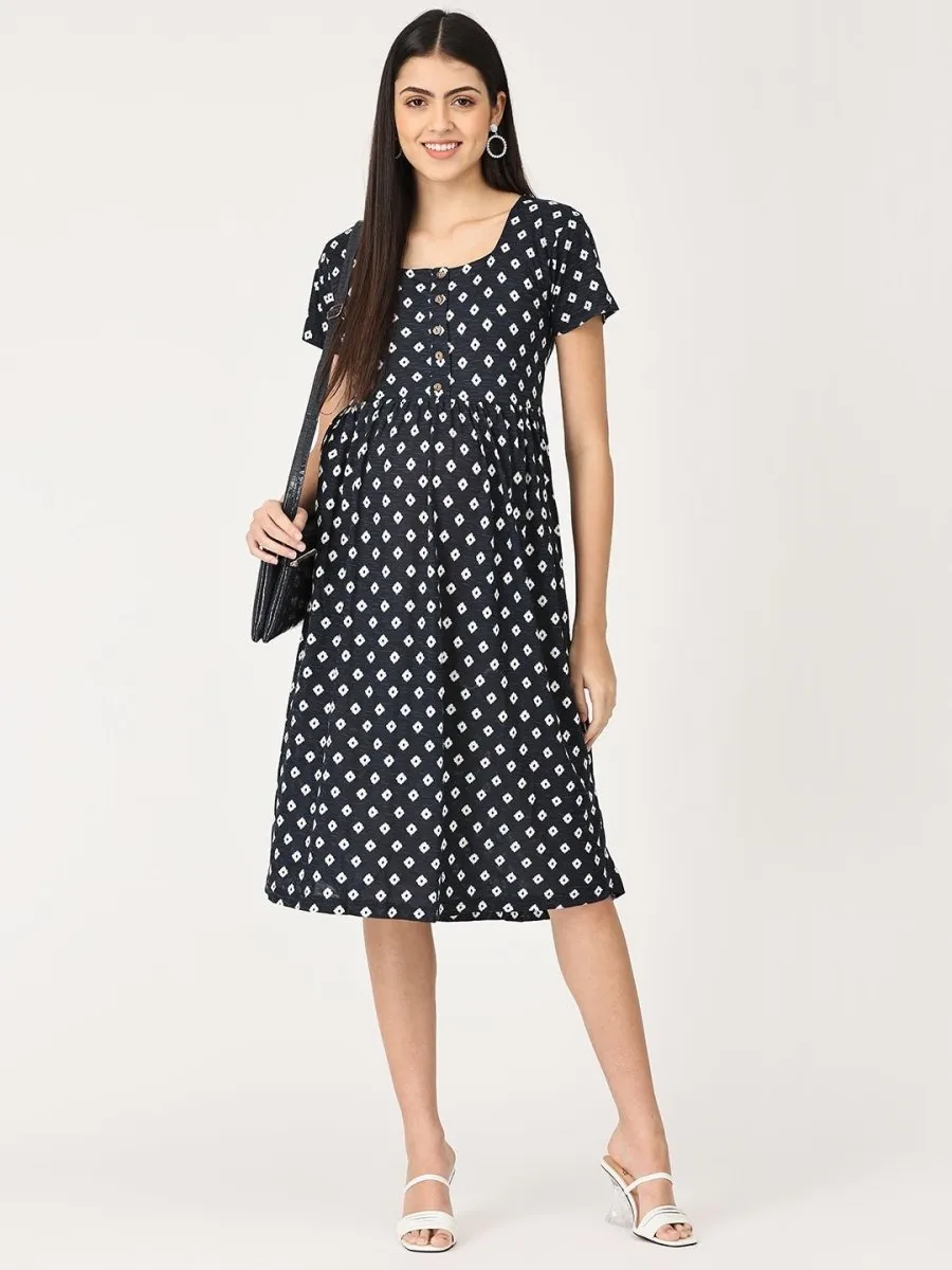 Starry Nights Maternity and Casual Dress