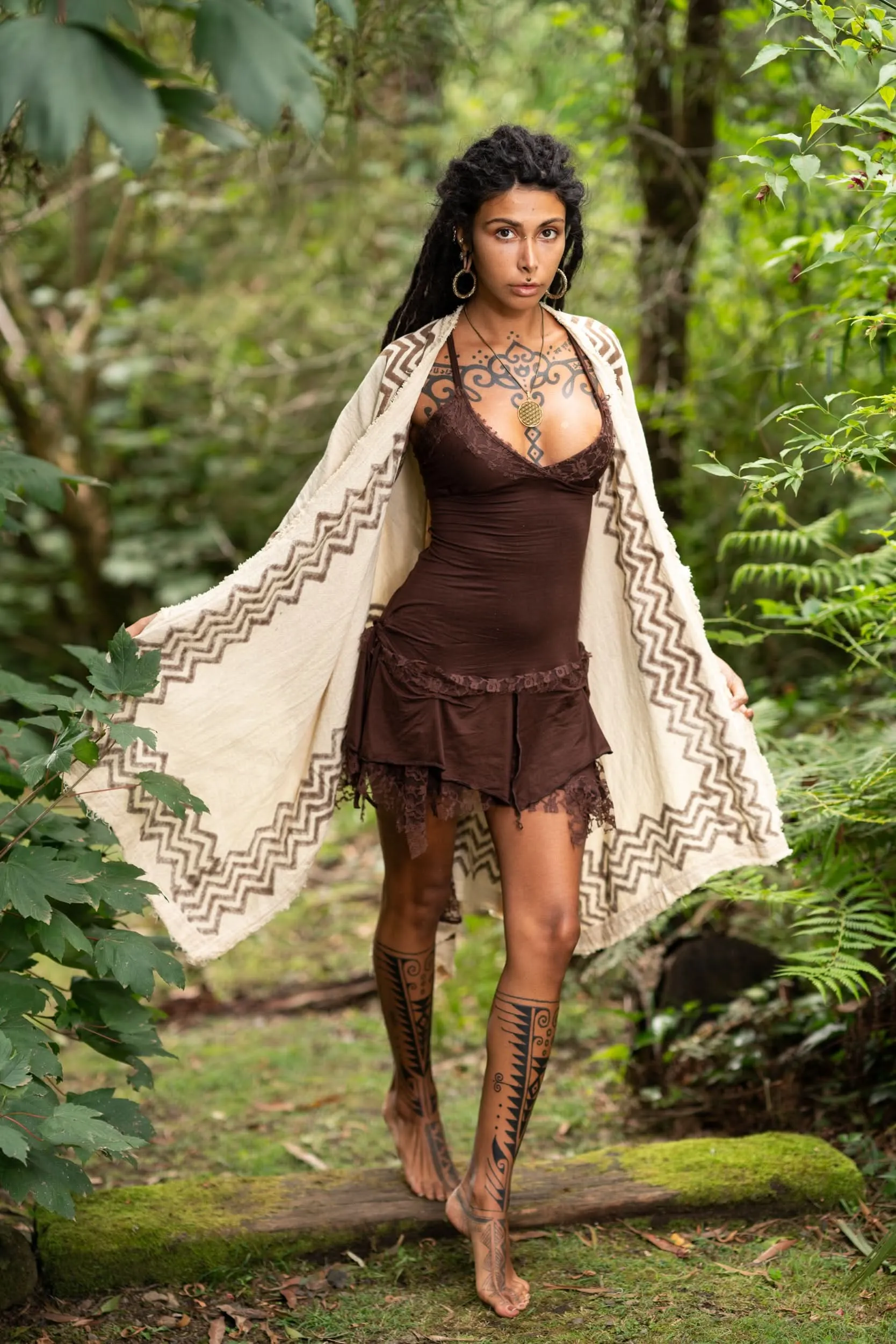 Steampunk Dress - Brown