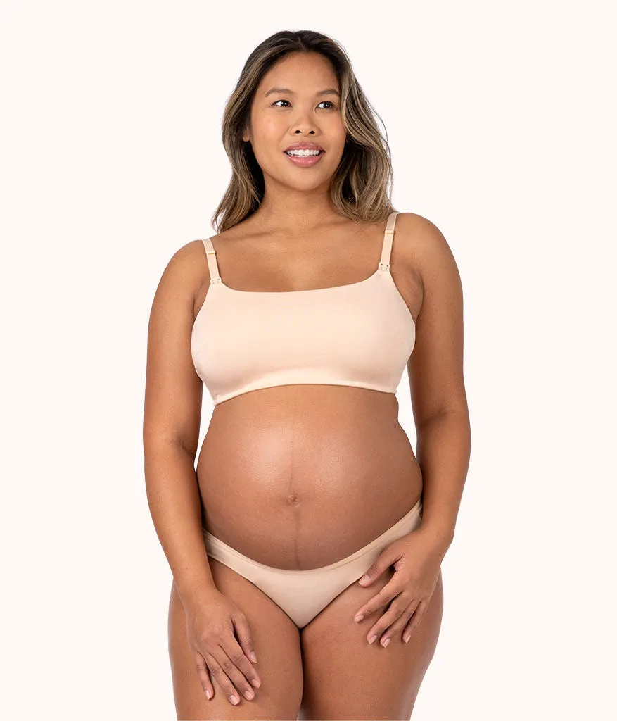 The All-Day Maternity Bralette: Toasted Almond