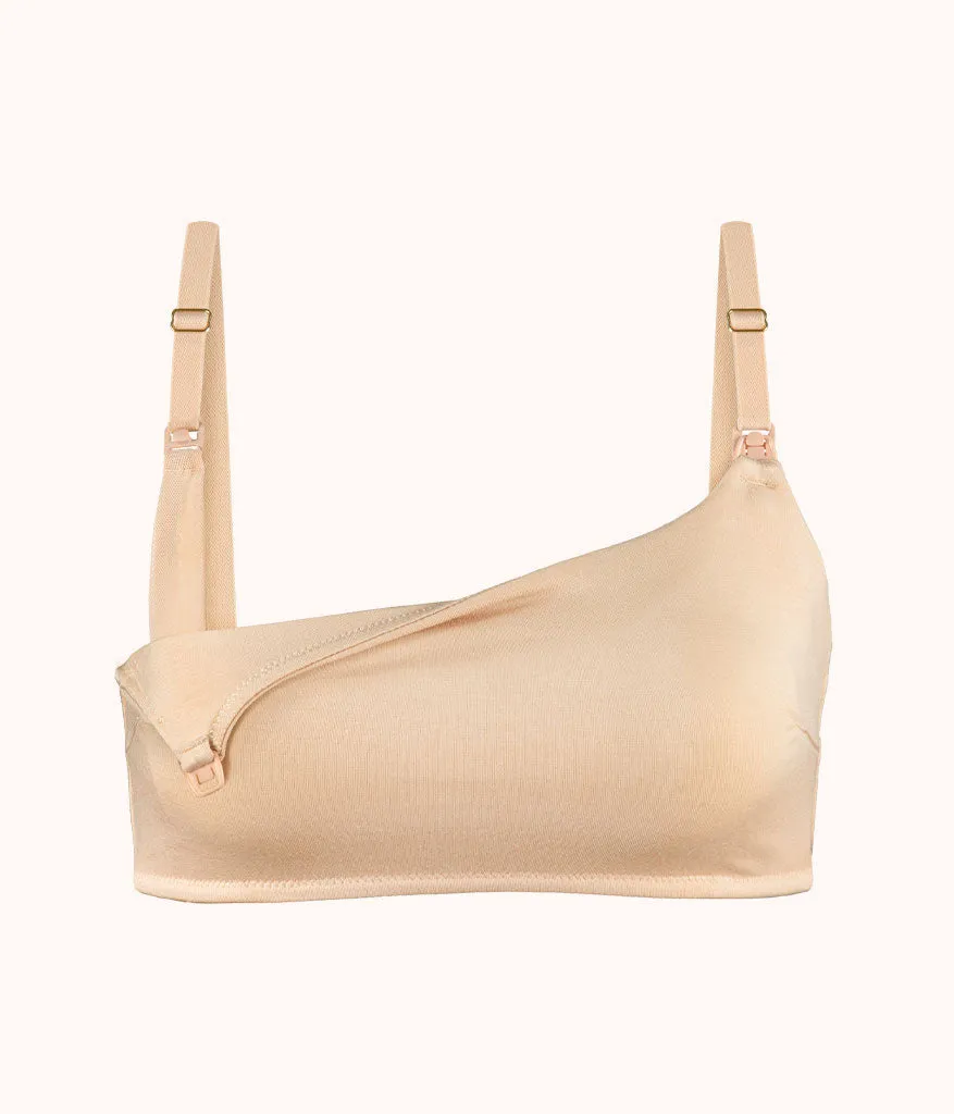 The All-Day Maternity Bralette: Toasted Almond