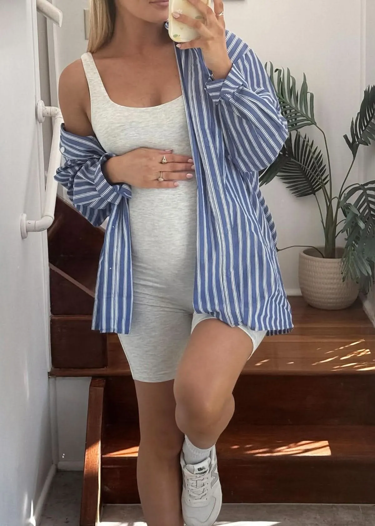 The Cindy Maternity Romper