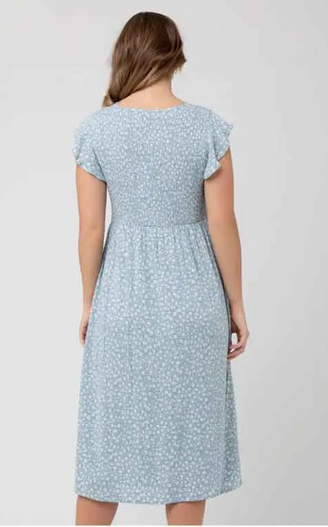 The Perfect Shower Dress!  Ava Shirred Dress by Ripe Maternity