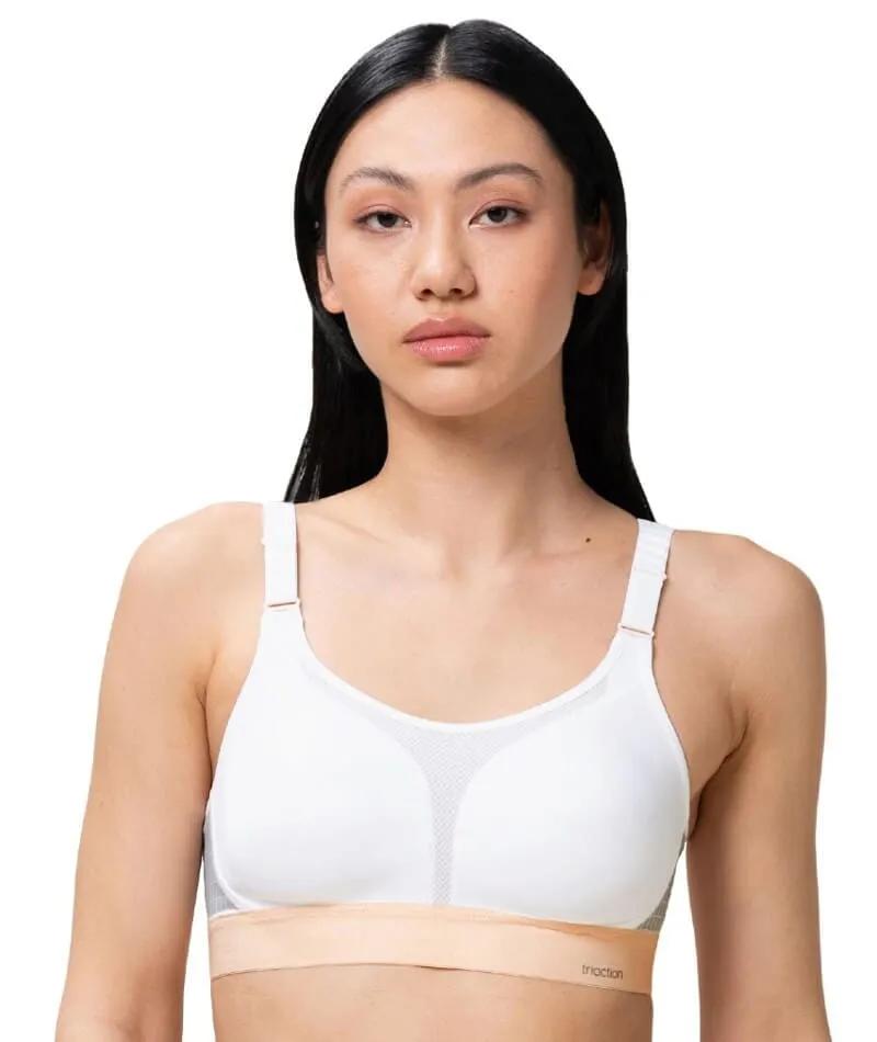 Triumph Triaction Extreme Lite Wire-free Sports Bra - White