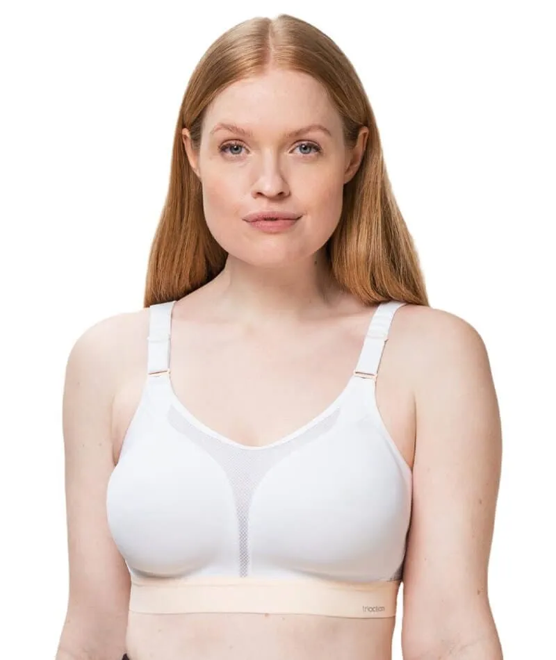 Triumph Triaction Extreme Lite Wire-free Sports Bra - White